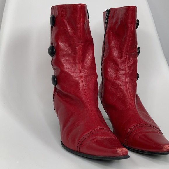 Luv’s Hoe’s Ankle boots in red | 37 - Picture 3 of 12